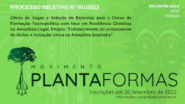 Formação Tecnopolítica com foco em Resiliência Climática na Amazônia Legal “Fortalecimento do ecossistema de dados e inovação cívica na Amazônia brasileira”